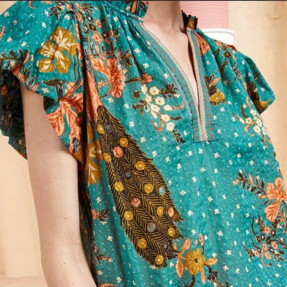 Ulla Johnson Kai Top Hummingbird - Picture 3 of 8